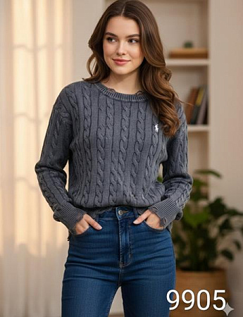 Свитер Met&March 9905 grey - делук