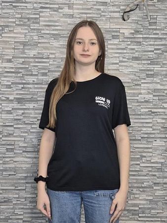 Футболка Newe NW348 black - делук