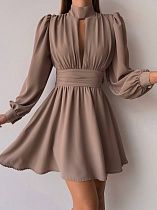 Платье Girl 432 brown - делук