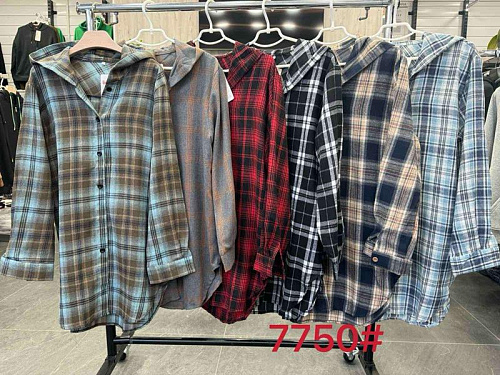 Рубашка P.Hey 7750-2 l.blue-brown - делук