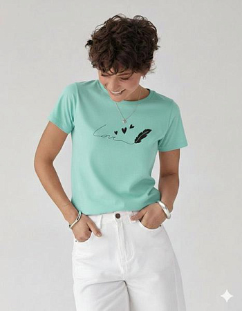 Футболка Iraopt IR144 mint - делук