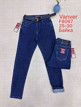 Джинсы Vanver F8067 blue - делук
