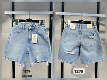 Шорты Jeans Club 1279 l.blue - делук