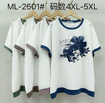 Футболка Dgmd ML2601 mix - делук