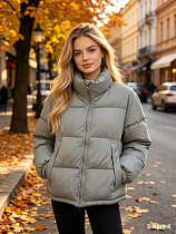 Куртка Jacket B816 grey - делук