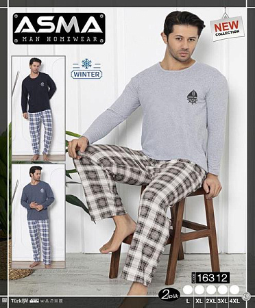 Пижама 4 Seasons 16312 l.grey - делук