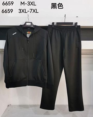 Костюм Спорт Vanda 6659 black (M-3XL) - делук