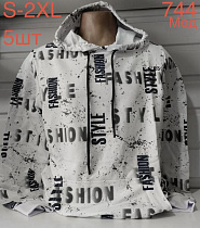 Худи Надийка ND628-744 white - делук