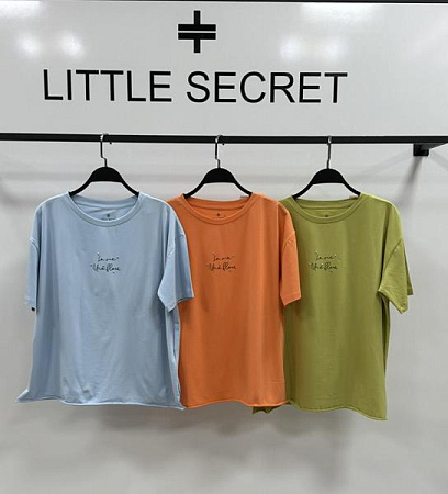 Футболка Little Secret 600094 green - делук