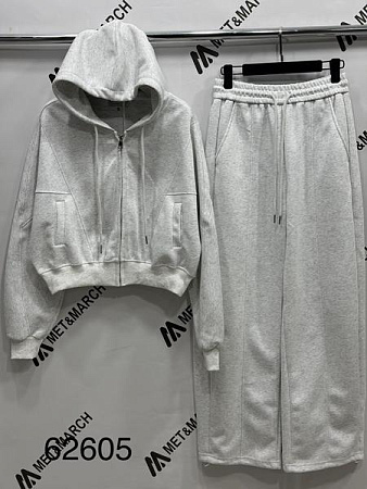 Костюм Спорт Met&March 62605 l.grey - делук