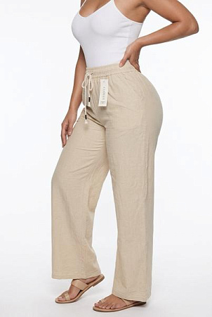 Штаны Sport Style 49058 beige - делук