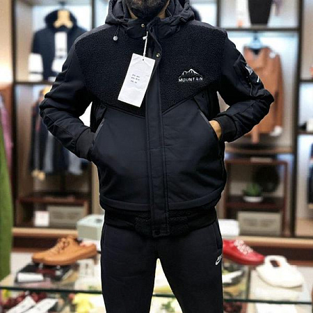 Куртка Newe Esto 8851 black - делук