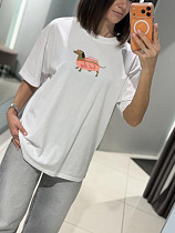 Футболка Comod 1255 white - делук