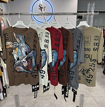 Футболка Saint Wish 8031 mix - делук