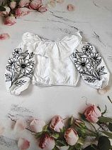 Блузка Moda School M74 white - делук