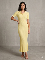 Платье Dream DM386 yellow - делук