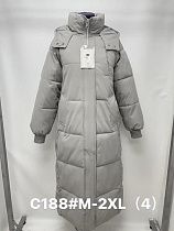 Пальто Jacket C188 grey - делук