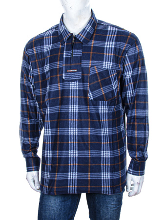 Рубашка Logaster FBS02 d.blue - делук