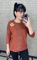 Свитер Levisha 25206 l.brown - делук
