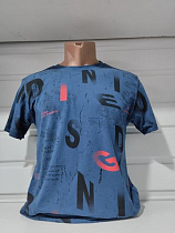 Футболка Panda 1742 blue - делук