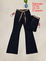 Джинсы Vanver F2128 navy - делук