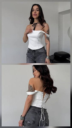 Корсет Alisa Brand 603 white - делук
