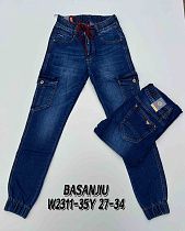 Джинсы God Baron W2311-35Y blue - делук