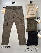 Штаны God Baron 8222 brown - делук