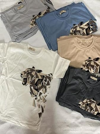 Футболка Zayka ZA508 beige - делук