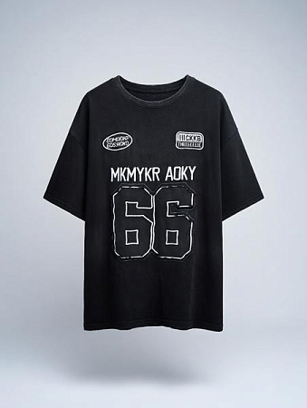 Футболка Karon 3635 black - делук