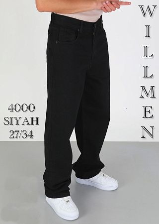 Джинсы God Baron 4000 black - делук