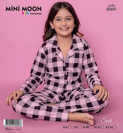 Пижама Disneyopt Kids 2069 pink - делук