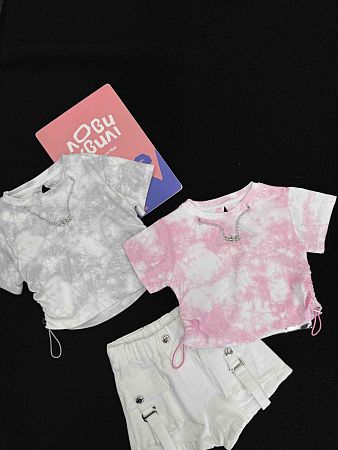 Футболка Yalisi 9503 pink - делук