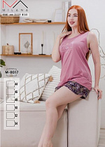 Пижама Anion M8017 pink - делук