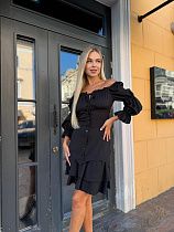 Платье Latoria 625-2 black - делук