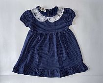 Платье No Brand 5466 navy Платье No Brand 5466 navy - делук