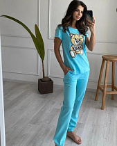 Пижама Gull 56 l.blue - делук