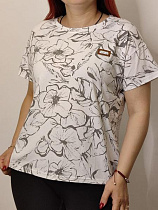 Футболка Kosta KS222 white - делук