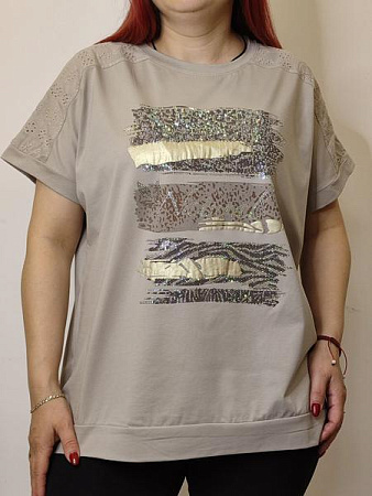 Футболка Kosta KS101 grey - делук