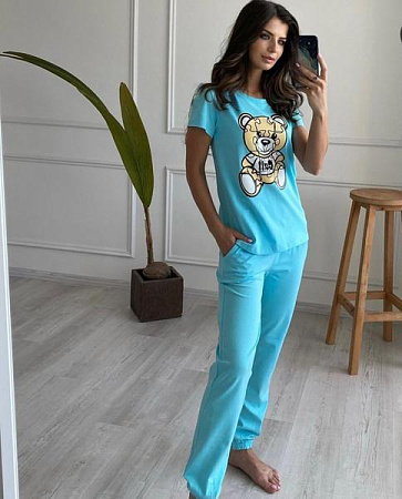 Пижама Gull 56 l.blue - делук