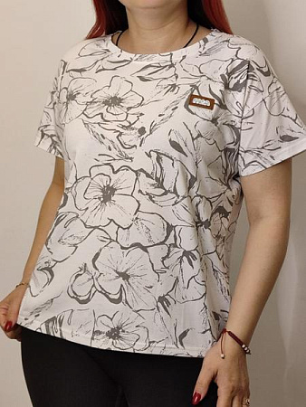 Футболка Kosta KS222 white - делук