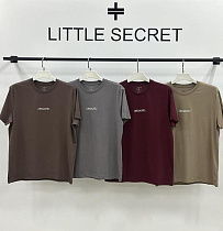 Футболка Little Secret 500346 brown - делук