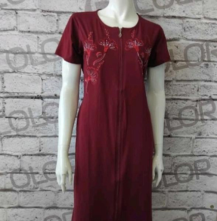 Халат Romeo Life 10525 wine - делук