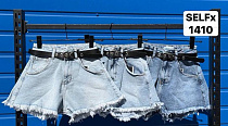 Шорты Jeans Club 1410-1 l.blue - делук