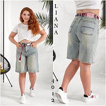 Шорты Liana Denim 4012 l.blue - делук