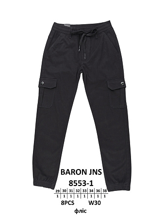 Джинсы God Baron 8553-1 black - делук