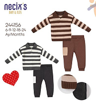 Костюм Meloria 244156 brown - делук