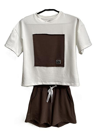 Костюм Mso 10269 brown - делук