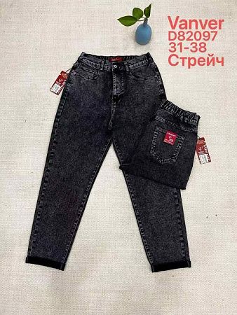Джинсы Leen D82097 black - делук