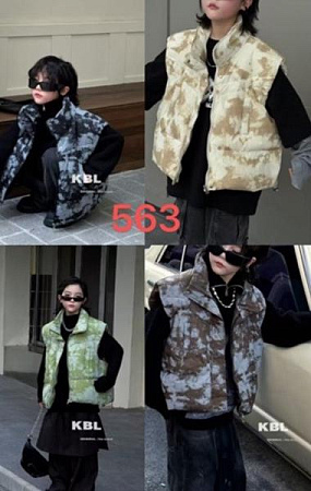 Жилетка Farbique 563 brown - делук